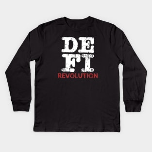 Defi Revolution Kids Long Sleeve T-Shirt